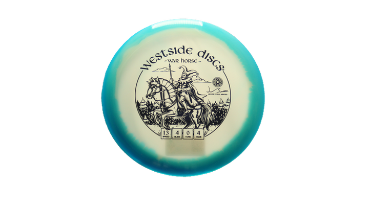 Westside Discs 2025 Jared Stoll Team Series VIP Orbit War Horse Distance Driver Front View