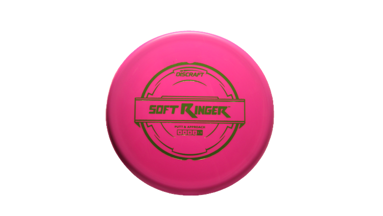 Discraft Putter Line Soft Ringer Putter Front View