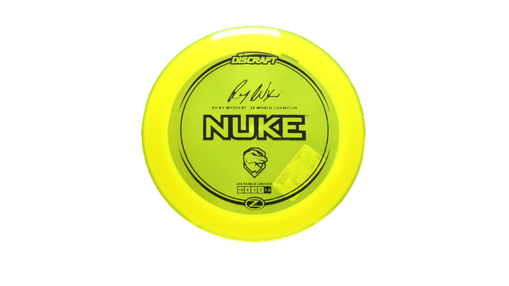 Discraft Ricky Wysocki Signature Series Z Nuke Distance Driver Front View