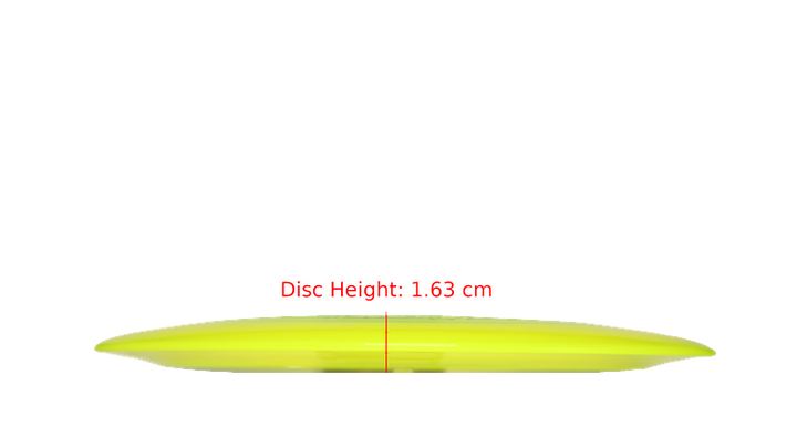 Discraft Ricky Wysocki Signature Series Z Nuke Distance Driver Profile View