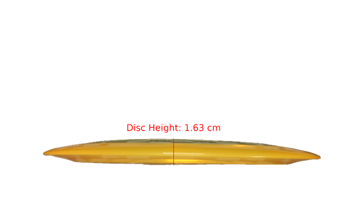 Discraft Ricky Wysocki Signature Series Z Nuke Distance Driver Profile View