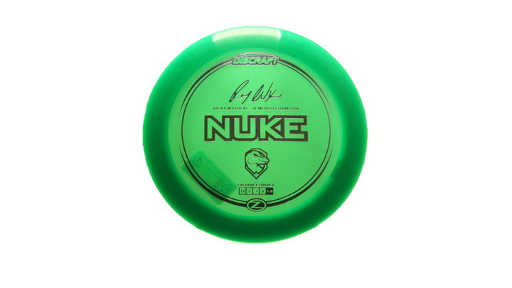 Discraft Ricky Wysocki Signature Series Z Nuke Distance Driver Front View