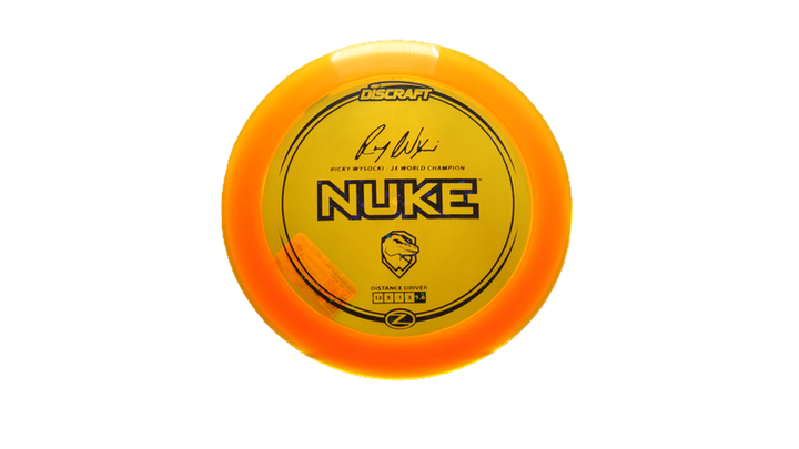 Discraft Ricky Wysocki Signature Series Z Nuke Distance Driver Front View