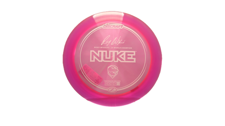 Discraft Ricky Wysocki Signature Series Z Nuke Distance Driver Front View
