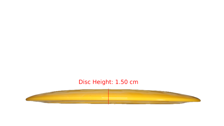 Discraft ESP Nuke SS Distance Driver Profile View