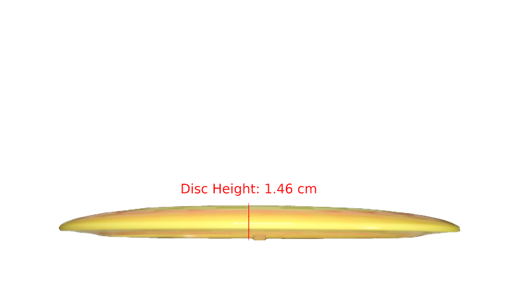 Discraft ESP Nuke SS Distance Driver Profile View