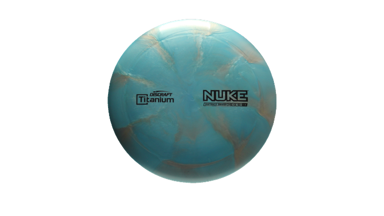 Discraft Titanium Nuke Distance Driver Front View