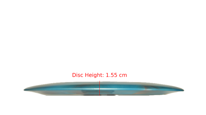 Discraft Titanium Nuke Distance Driver Profile View