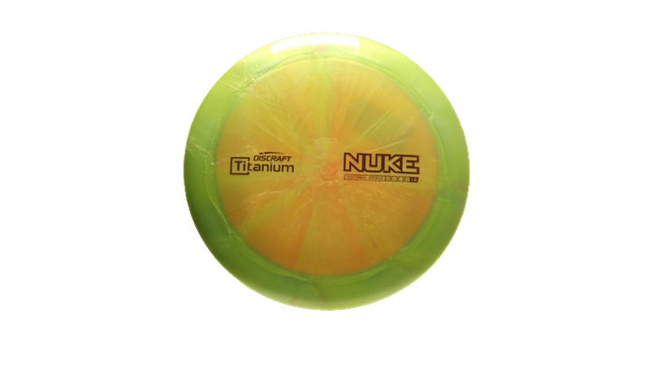 Discraft Titanium Nuke Distance Driver Front View