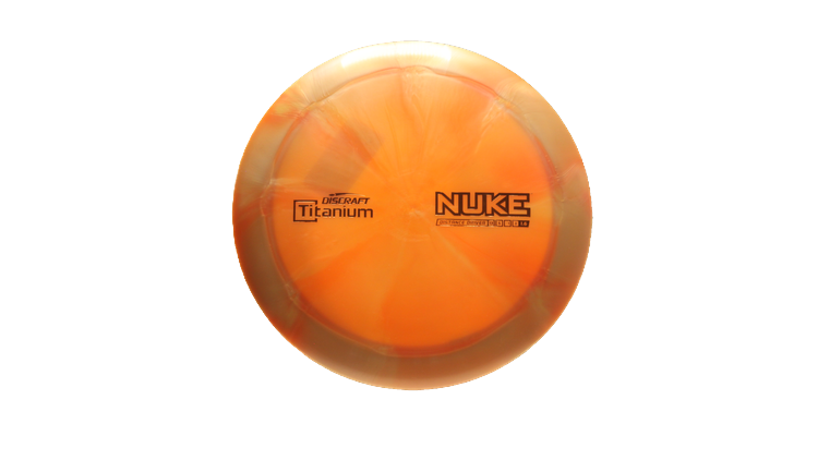 Discraft Titanium Nuke Distance Driver Front View