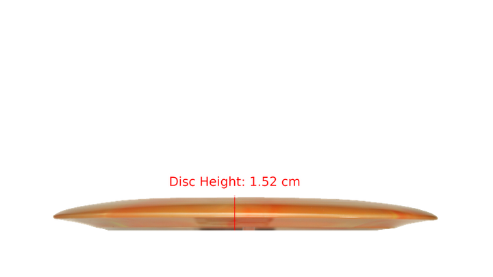 Discraft Titanium Nuke Distance Driver Profile View