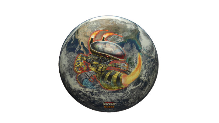 Discraft Earth SuperColor Buzzz Midrange Front View