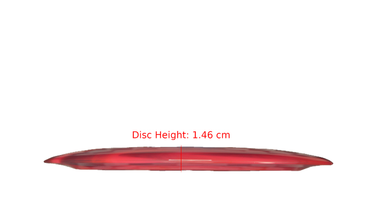 Discraft 2025 Ezra Aderhold Tour Series Z Swirl Nuke Distance Driver Profile View