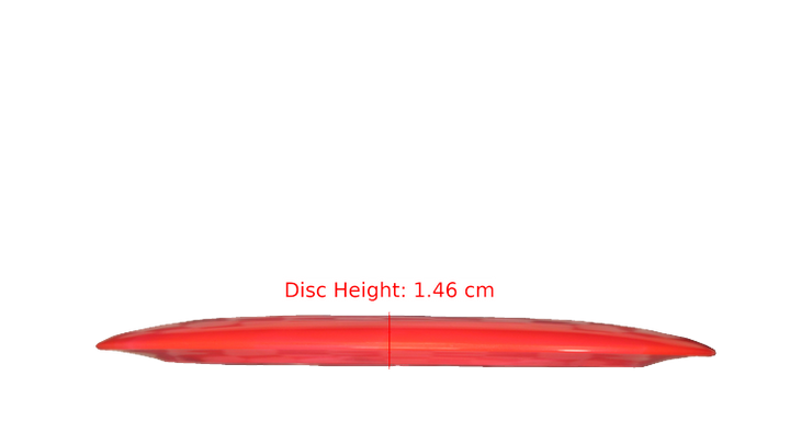 Discraft 2025 Ezra Aderhold Tour Series Z Swirl Nuke Distance Driver Profile View