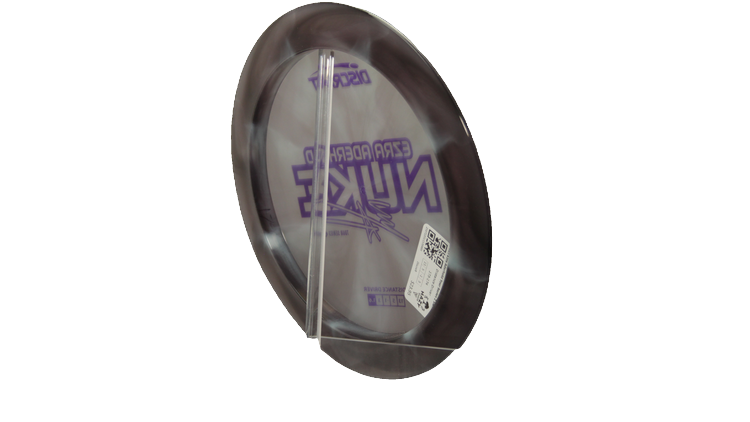 Discraft 2025 Ezra Aderhold Tour Series Z Swirl Nuke Distance Driver Back View