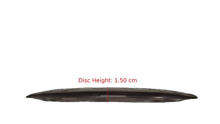 Discraft 2025 Ezra Aderhold Tour Series Z Swirl Nuke Distance Driver Profile View