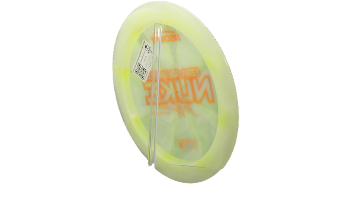 Discraft 2025 Ezra Aderhold Tour Series Z Swirl Nuke Distance Driver Back View