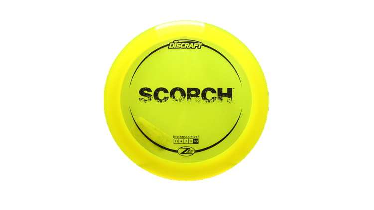 Discraft Z Lite Scorch Distance Driver Front View