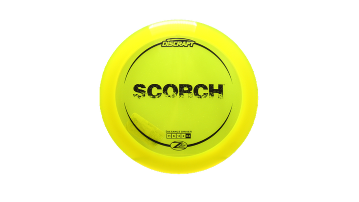 Discraft Z Lite Scorch Distance Driver Front View