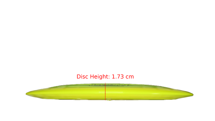 Discraft Z Lite Scorch Distance Driver Profile View