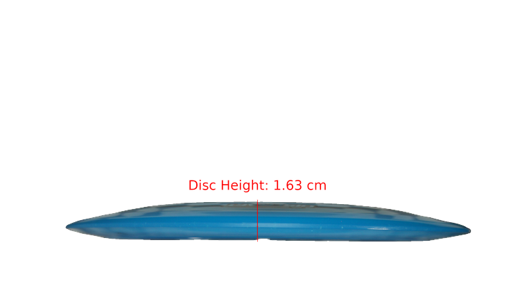 Discraft Z Lite Scorch Distance Driver Profile View