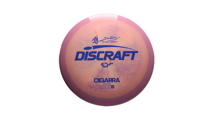 Discraft 2025 Anthony Barela Tour Series ESP Cigarra Fairway Driver Front View