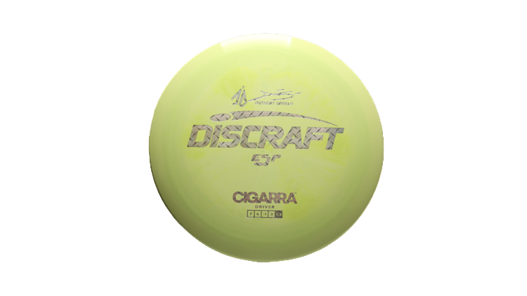 Discraft 2025 Anthony Barela Tour Series ESP Cigarra Fairway Driver Front View