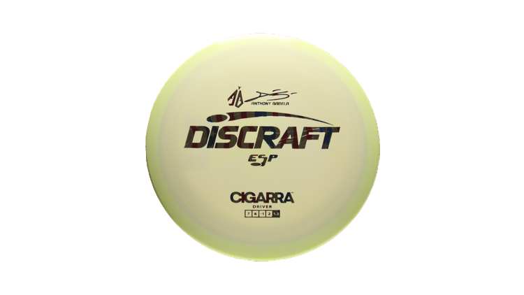 Discraft 2025 Anthony Barela Tour Series ESP Cigarra Fairway Driver Front View