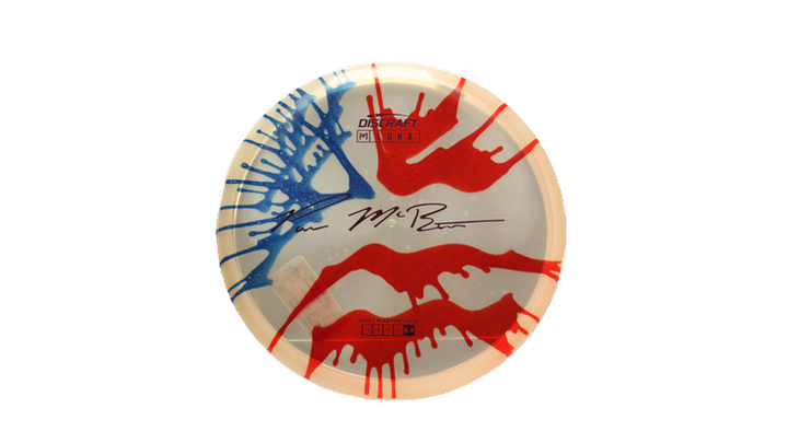 Discraft Paul McBeth Fly Dye Z Luna Putter Front View