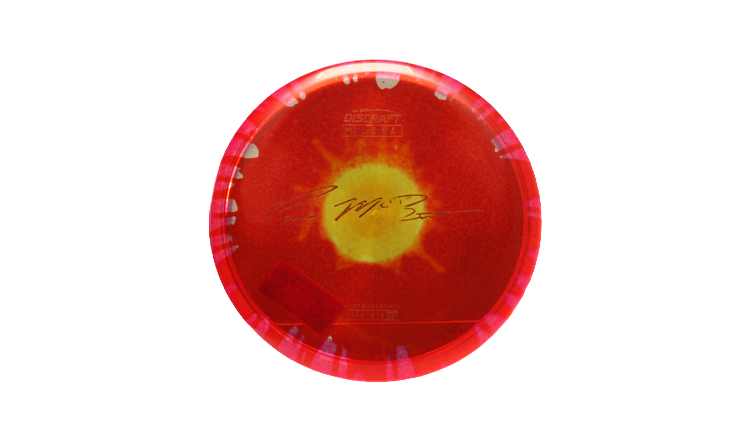 Discraft Paul McBeth Fly Dye Z Luna Putter Front View