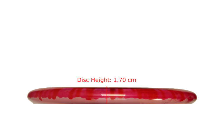 Discraft Paul McBeth Fly Dye Z Luna Putter Profile View