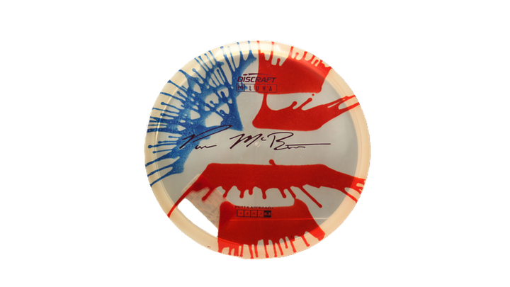 Discraft Paul McBeth Fly Dye Z Luna Putter Front View
