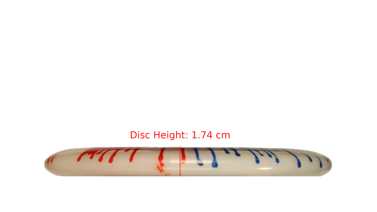Discraft Paul McBeth Fly Dye Z Luna Putter Profile View