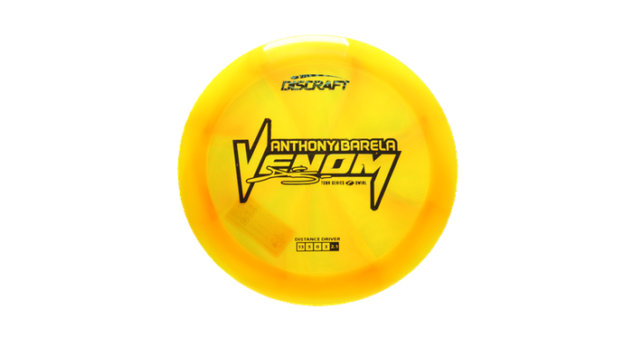 Discraft 2025 Anthony Barela Tour Series Z Swirl Venom Distance Driver