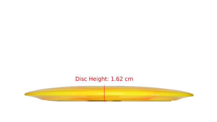 Discraft 2025 Anthony Barela Tour Series Z Swirl Venom Distance Driver Profile View