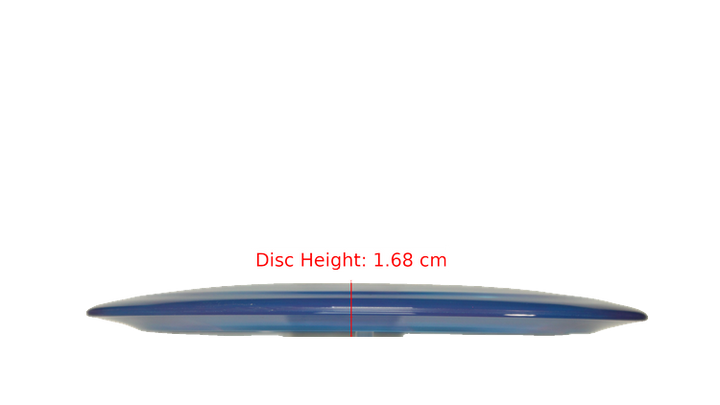 Discraft 2025 Anthony Barela Tour Series Z Swirl Venom Distance Driver Profile View