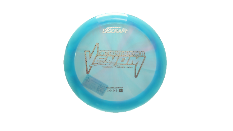 Discraft 2025 Anthony Barela Tour Series Z Swirl Venom Distance Driver Front View