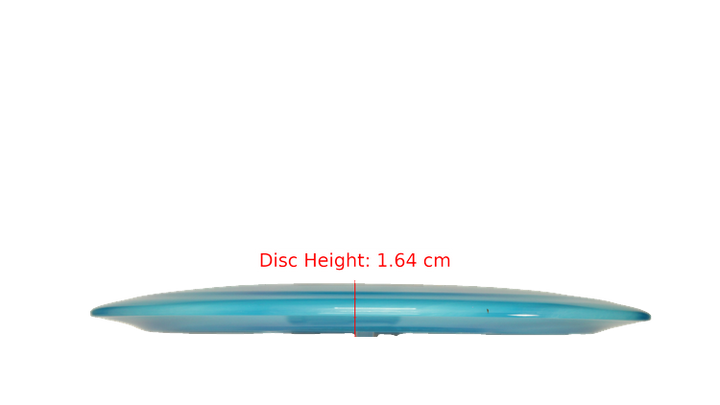 Discraft 2025 Anthony Barela Tour Series Z Swirl Venom Distance Driver Profile View