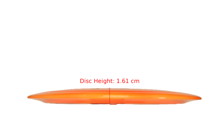 Discraft 2025 Anthony Barela Tour Series Z Swirl Venom Distance Driver Profile View