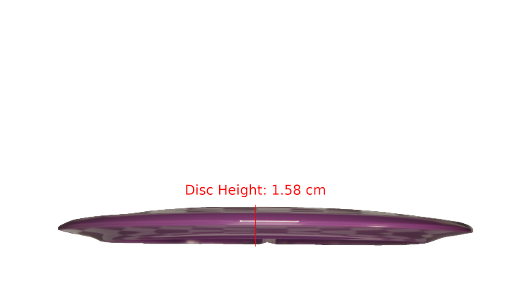 Discmania S-Line PD2 Distance Driver Profile View