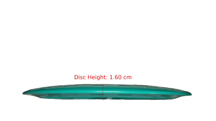 Discmania S-Line DD3 Distance Driver Profile View