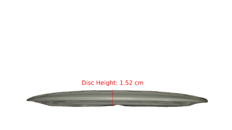 Discmania S-Line DD3 Distance Driver Profile View