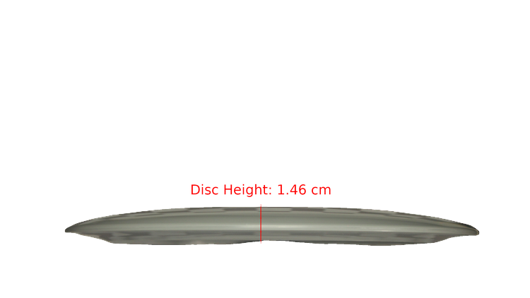 Discmania S-Line DD3 Distance Driver Profile View