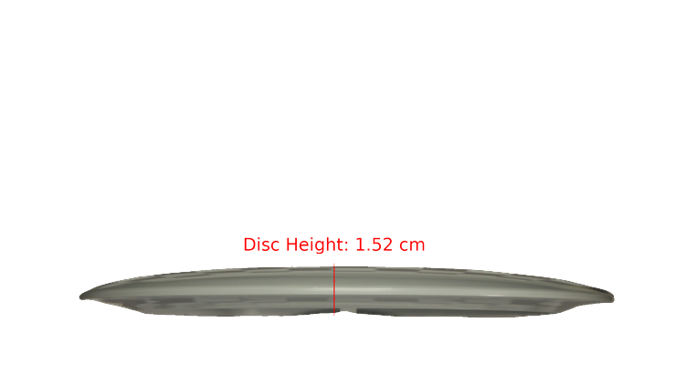 Discmania S-Line DD3 Distance Driver Profile View