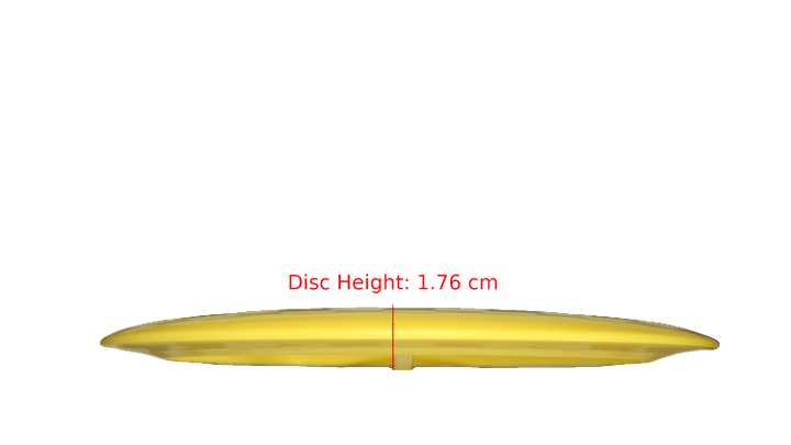 Discmania S-Line DD3 Distance Driver Profile View