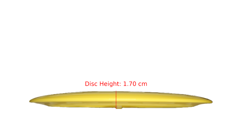 Discmania S-Line DD3 Distance Driver Profile View