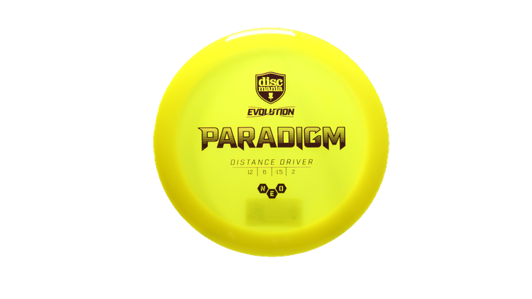Discmania Neo Paradigm Distance Driver Front View