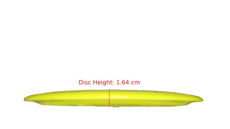 Discmania Neo Paradigm Distance Driver Profile View