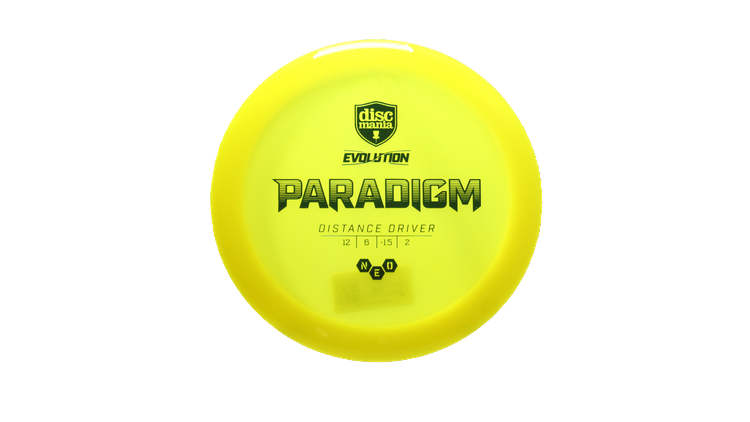 Discmania Neo Paradigm Distance Driver Front View