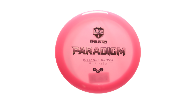 Discmania Neo Paradigm Distance Driver Front View